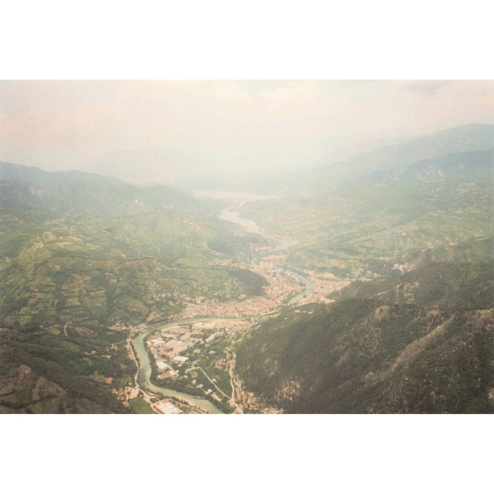 Vintage 1999 USAF Aerial Photos Bosnia Balkans Mountains Rivers Lot of 11 - Picture 5 of 11